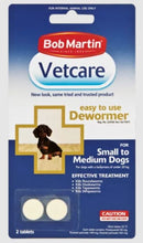 DEWORMER DOG VETCARE BOB MARTIN