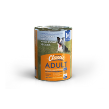 DOG FOOD ADULT WET BEEF 385G MONTEGO