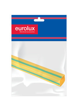 HEAT SHRINK 9.5MM 1M GRN/YEL EUROLUX