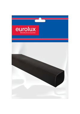 HEAT SHRINK 2.4MM 1M BLK EUROLUX