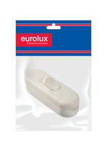 SWITCH ROCKER INLINE WHT EUROLUX