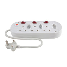 MULTI PLUG 6 WAY SWITCHED EUROLUX