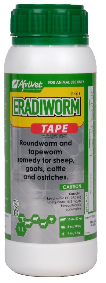 DOS ERADIWORM + TAPE 1L AFRIVET