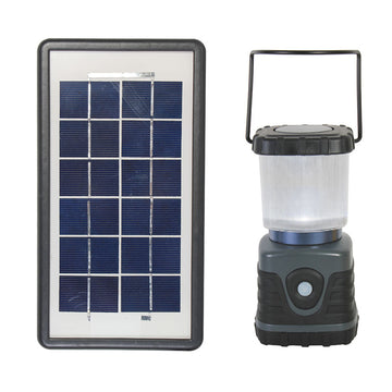 SOLAR LANTERN WITH PANEL EUROLUX