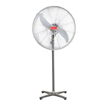 FAN STANDING HURRICANE 2 BLADES SILVER MOTOR 230W