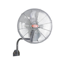 WALL FAN HURRICANE 2 BLADES SILVER MOTOR