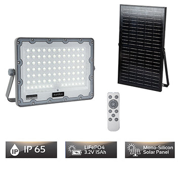 FLOODLIGHT SOLAR LED 1400LM EUROLUX