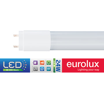 TUBE LED C/WHITE G13 9W 5FT EUROLUX