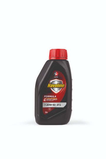 CALTEX OIL HAVOLINE FORMULE 20W50 500ML