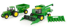 TOY VINTAGE 7720 COMBINE HARVEST SET 1:64 JOHN DEERE