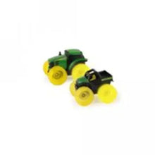 TOY MONSTER TRACTOR LIGHT WHEELS JOHN DEERE