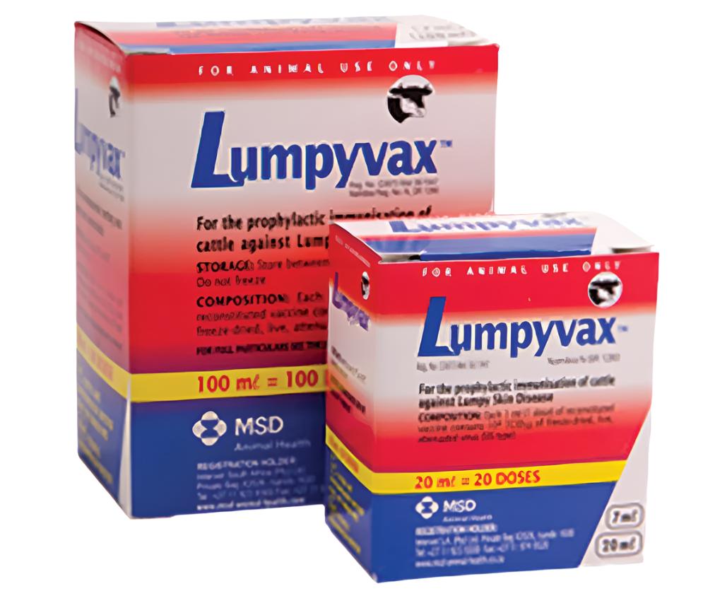 VACCINE LUMPYVAX 100ML + 7ML MSD – Hinterland