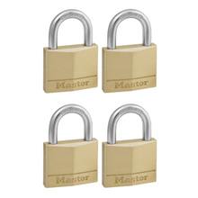 LOCK PAD BRASS 20MM 4PCE KA MASTER