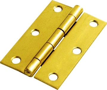 BUTT HINGE BRASS 65MM MACKIE