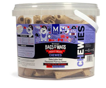 DOG TREATS BONE MARROW BAGS O WAGS MONTEGO