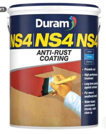 DURAM NS4 METAL PRIMER 5L WHITE