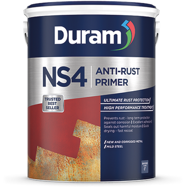 DURAM NS4 METAL PRIMER 5L HERITAGE GREEN