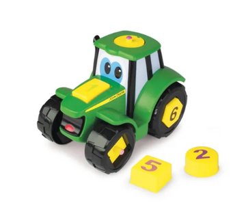 TOY LEARN AND POP JOHNNY TRACTOR JOHN DEERE