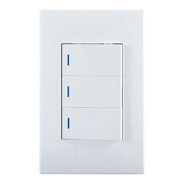 SWITCH LIGHT 3 L 1W WHT HORIZON