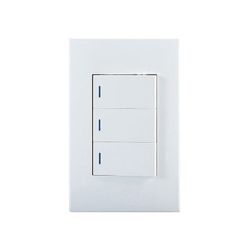 SWITCH LIGHT 3 L 2W WHT HORIZON