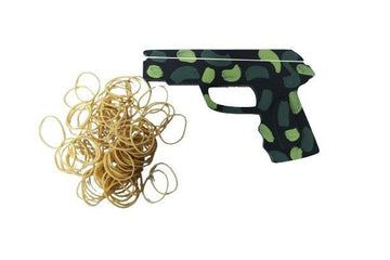 TOY REKKIE ROER CAMO WOODEN PISTOL GREEN