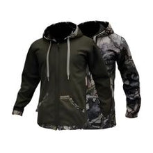 LADIES SNIPER HOODY SOFT SHELL REVERSIBLE 3D/OLIVE