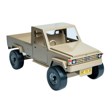 TOY STEEL LAND CRUISER AFRICARS