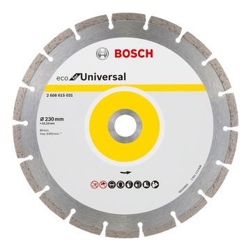 DIAMOND BLADE ECO FOR UNIVERSAL 230X2225