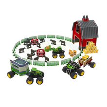 TOY BUILDABLE BARN PLAY SET JOHN DEERE