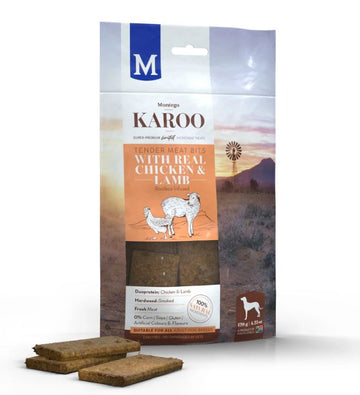 DOG TREATS MEAT BITS 120G KAROO