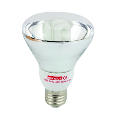 LAMP REFLECTOR CFL R80 10W CW EUROLUX