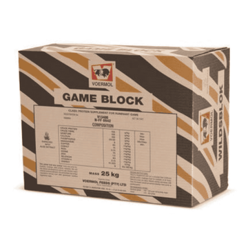 GAME BLOCK 25KG VOERMOL