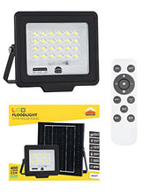 SOLAR FLOODLIGHT & REMOTE LED 6500K