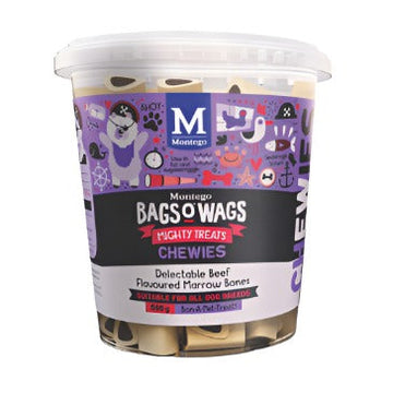 DOG TREATS BONE MARROW BAGS O WAGS MONTEGO