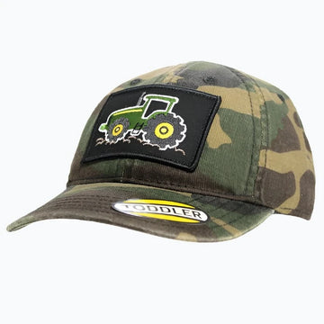 CAP KIDS TRACTOR PATCH CAMO JOHN DEERE