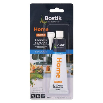 BOSTIK SILICONE HOME CLEAR 90G