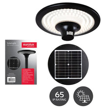 SOLAR LED SENSOR LIGHT 200W 4000K BLACK