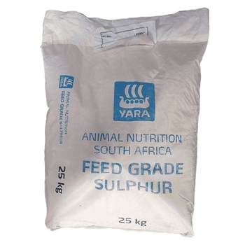 FEED GRADE SULPHUR 25KG YARA