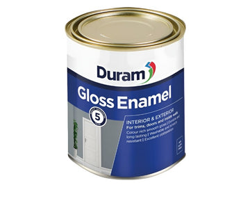 DURAM ENAMEL GLOSS 1L WHITE