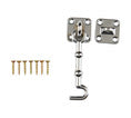 CABIN HOOKS CHROME PLATED 100MM MACKIE