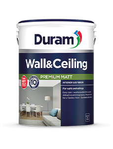 DURAM WALL & CEILING 5L WHITE (C.P)