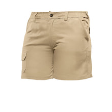 SHORT NUMBI ELASTICATED KHAKI 32 R/WEAR Default Title