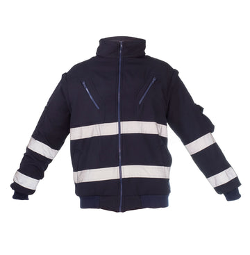 JACKET SOFT SHELL WITH REFLECTIVE TAPE VULCAN